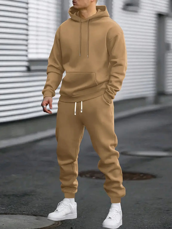 Men's Hoodie Tracksuit Set