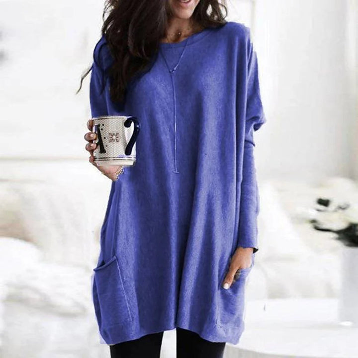 Women's Oversized Pocket Tunic Dress