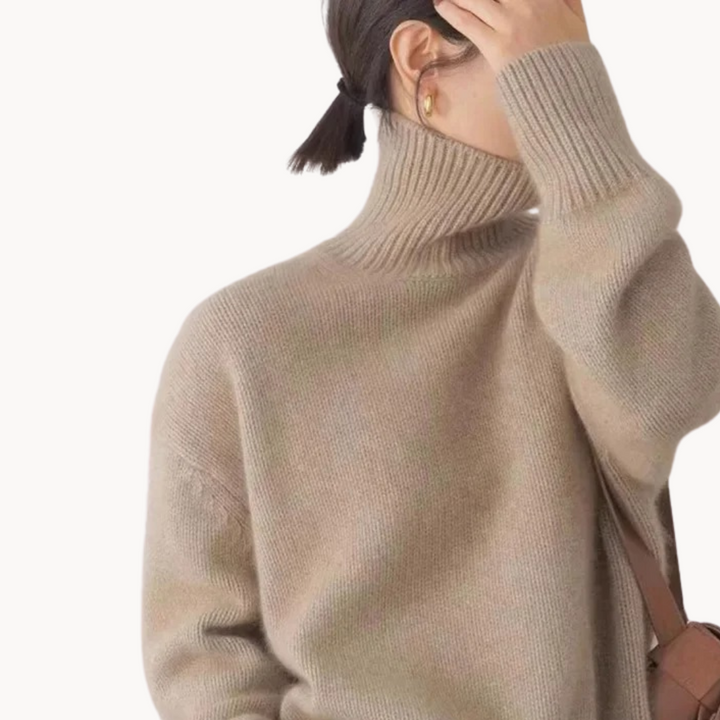 Women's Turtleneck Knit Jumper