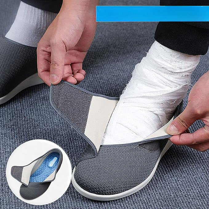 Extra Wide Diabetic Shoes with Velcro Straps