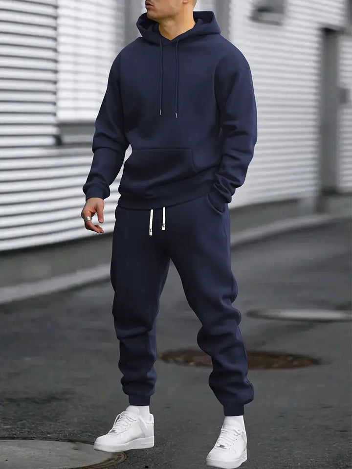 Men's Hoodie Tracksuit Set