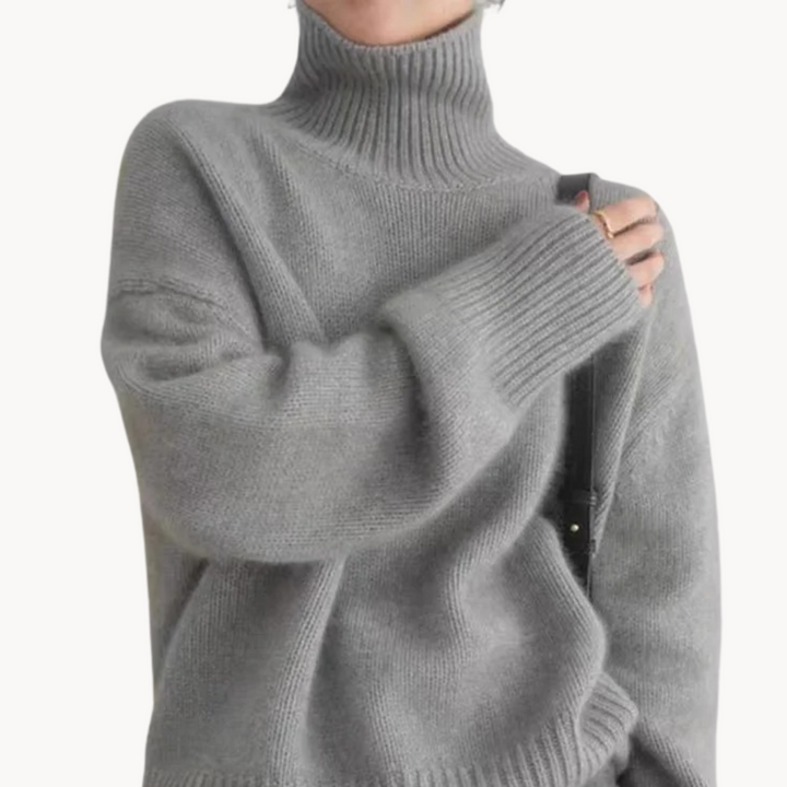 Women's Turtleneck Knit Jumper