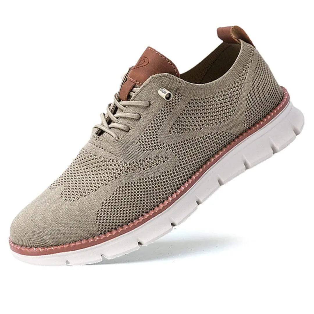 Men's Breathable Knit Walking Trainers