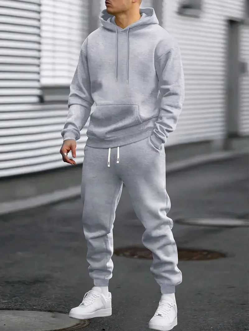 Men's Hoodie Tracksuit Set