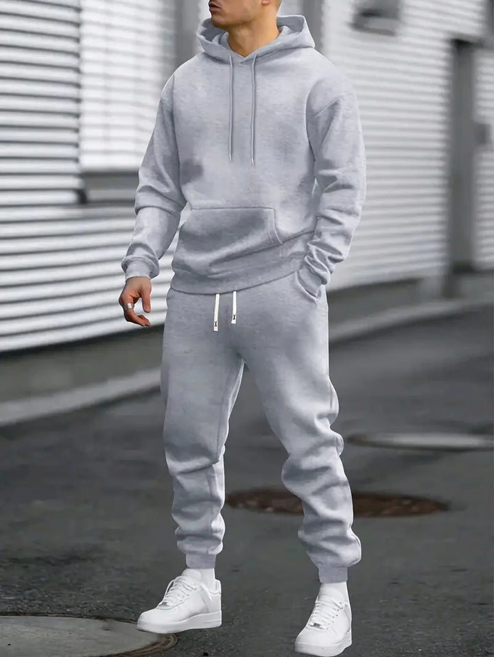 Men's Hoodie Tracksuit Set