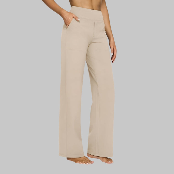 Women's Wide Leg Trousers with Pockets