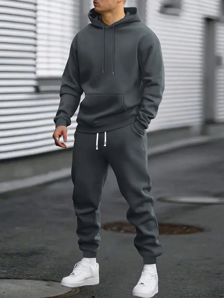 Men's Hoodie Tracksuit Set
