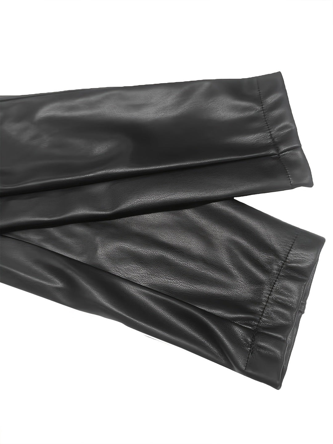 Women's Cropped Zip-Up Jacket with Stand Collar