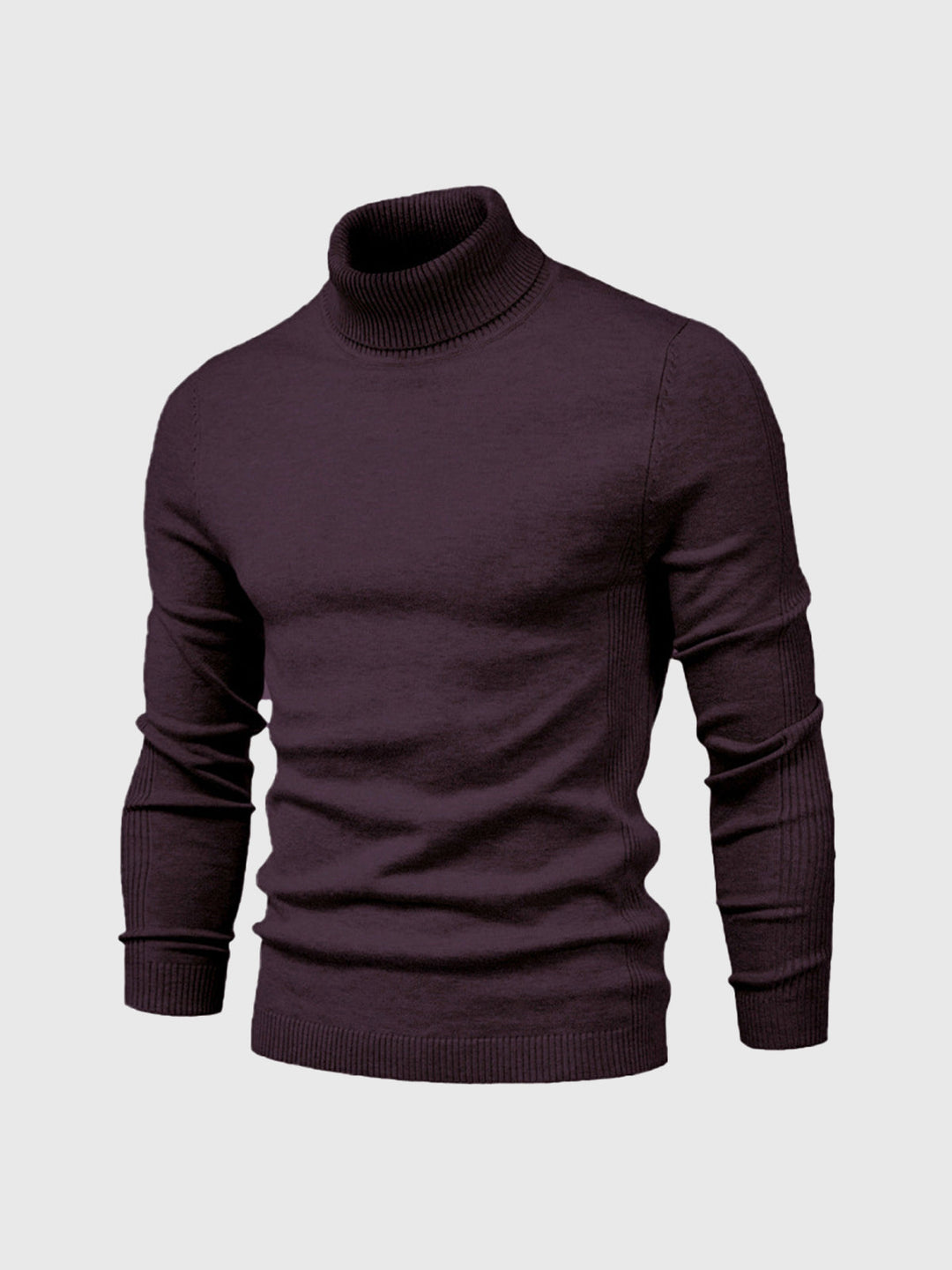 Men's Slim Fit Roll Neck Jumper