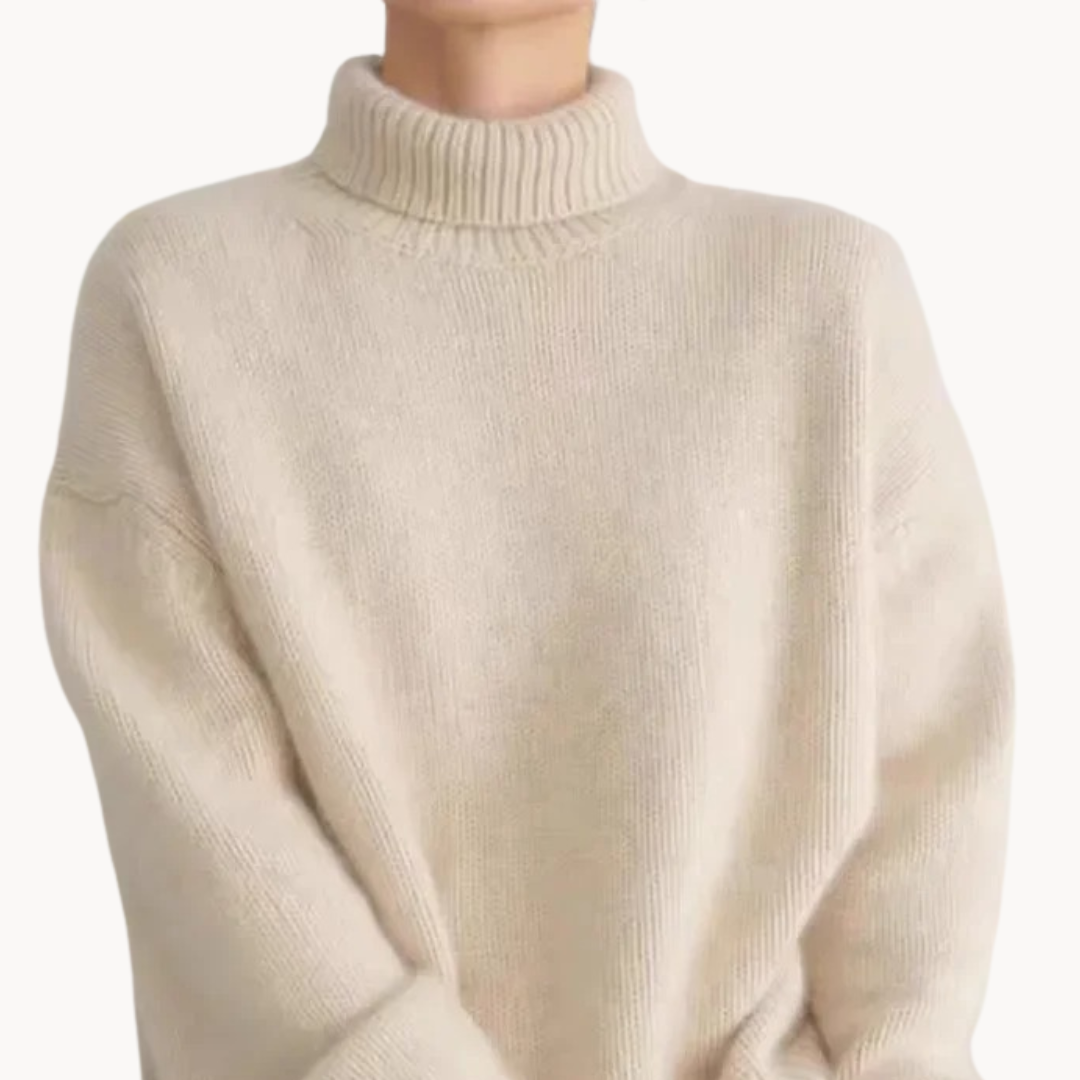 Women's Turtleneck Knit Jumper