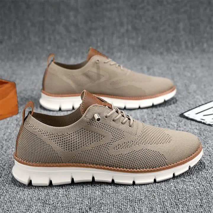 Men's Breathable Knit Walking Trainers