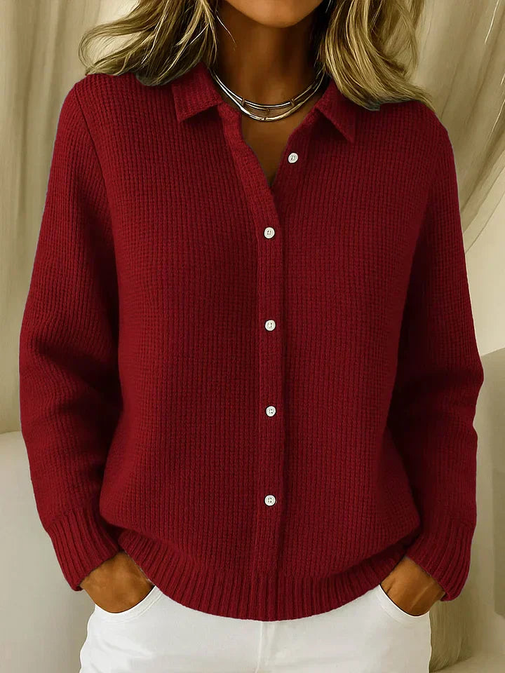 Women's Button Front Knit Cardigan