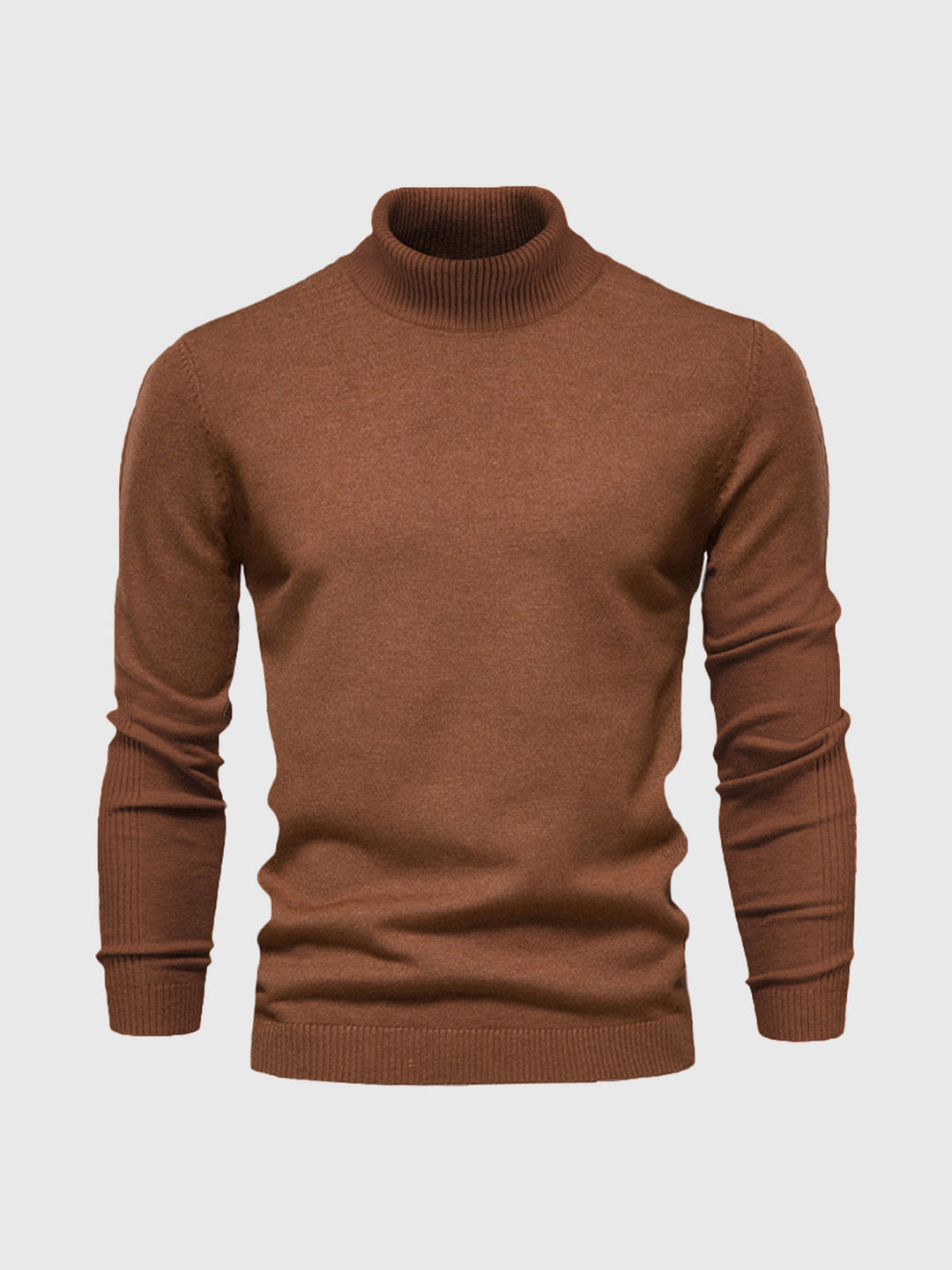 Men's Slim Fit Roll Neck Jumper