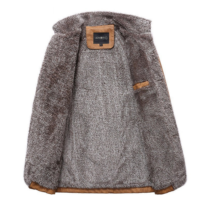 Men's Sherpa-Lined Winter Jacket in a Tailored Fit