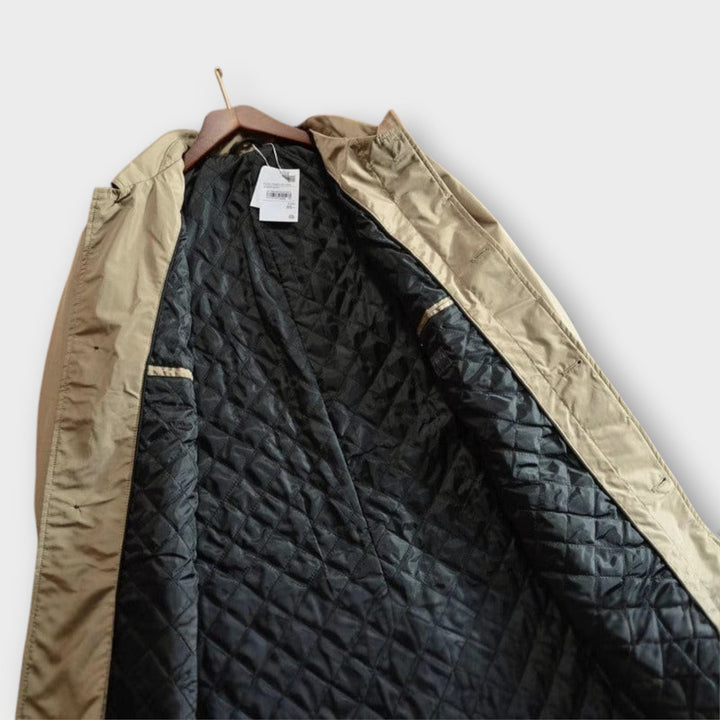 Men's Tailored Button Front Overcoat