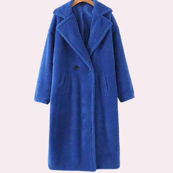 Veste à capuche en polaire teddy pour femme, coupe oversize