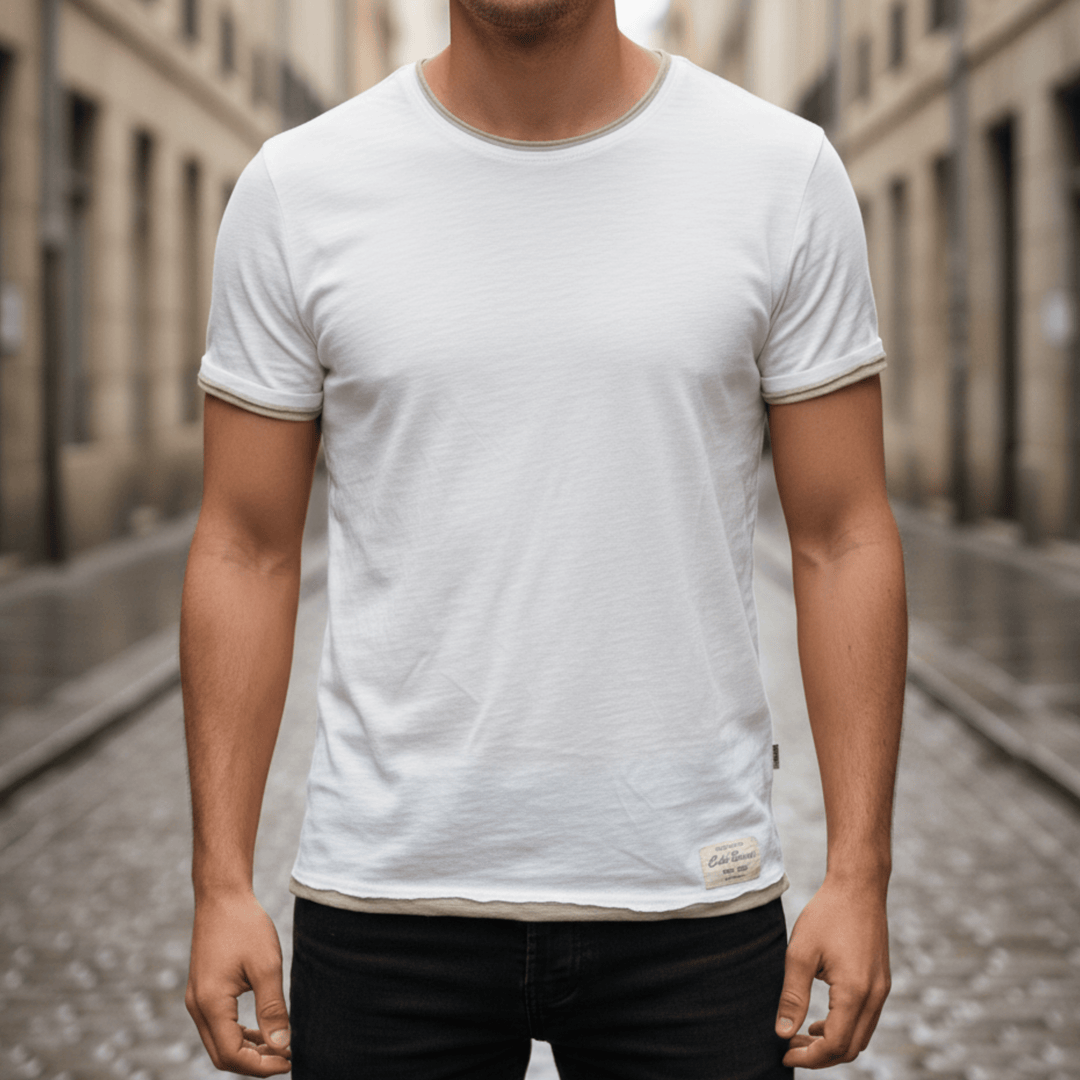 Classic Crew Neck T-Shirt for Men
