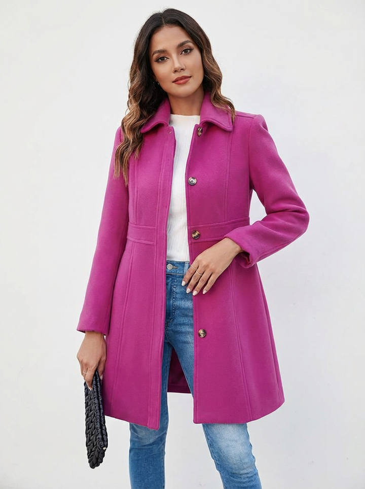 Women's Tailored Single Breasted Trench Coat