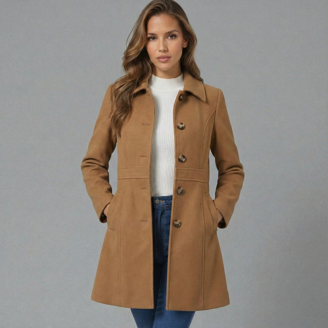 Women's Tailored Single Breasted Trench Coat