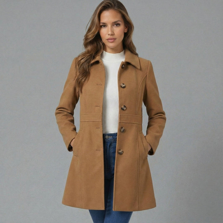 Women's Tailored Single Breasted Trench Coat