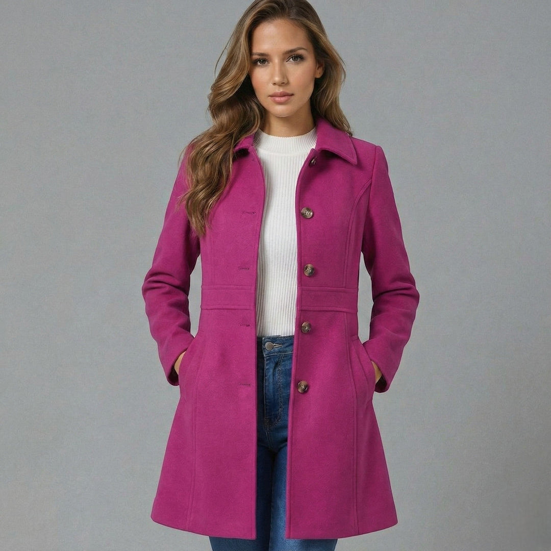 Women's Tailored Single Breasted Trench Coat