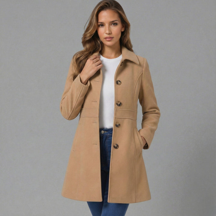 Women's Tailored Single Breasted Trench Coat