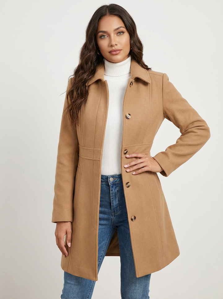 Women's Tailored Single Breasted Trench Coat
