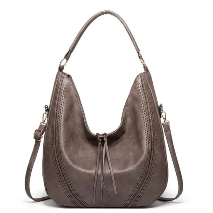 Women's Hobo Bag with Tassel and Crossbody Strap