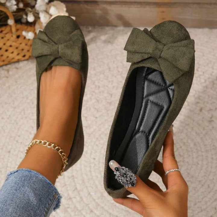 Women's Bow Detail Ballet Flats
