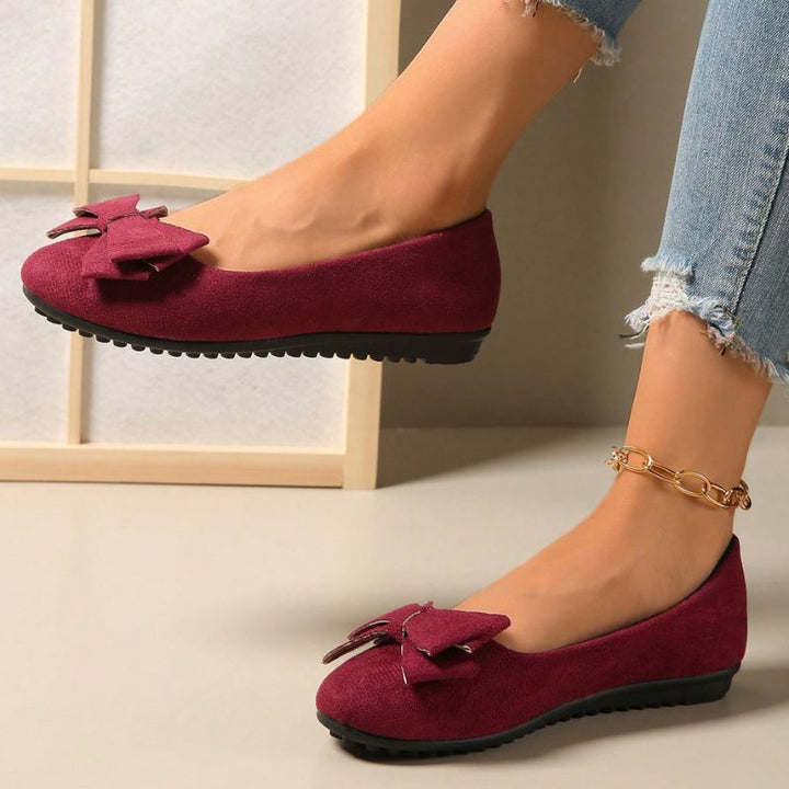 Women's Bow Detail Ballet Flats
