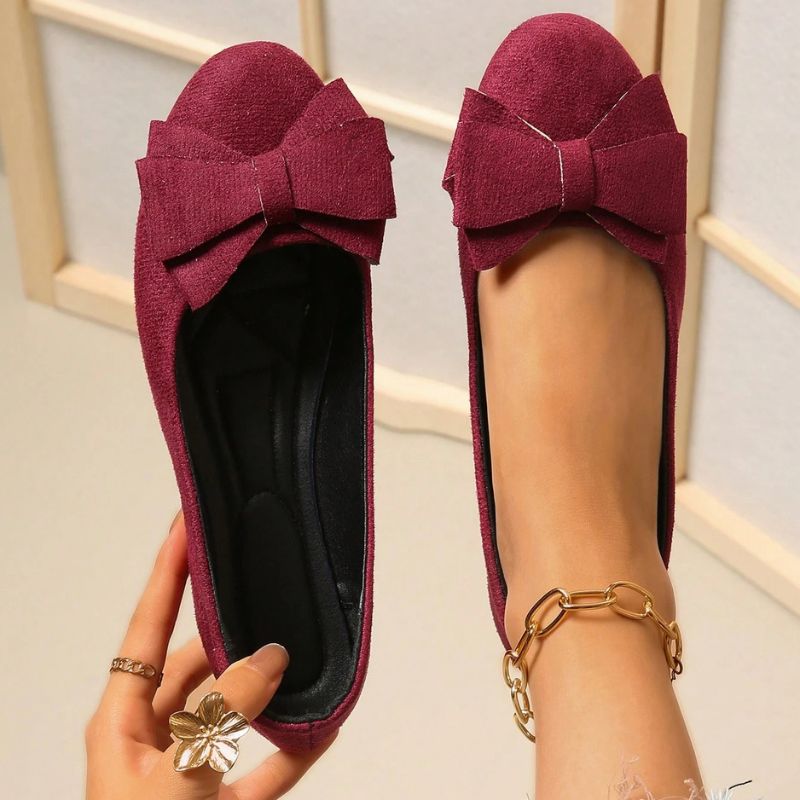 Women's Bow Detail Ballet Flats
