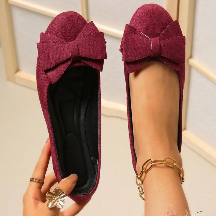 Women's Bow Detail Ballet Flats