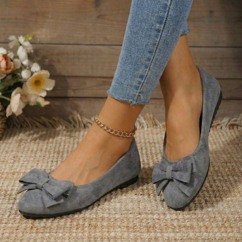 Women's Bow Detail Ballet Flats