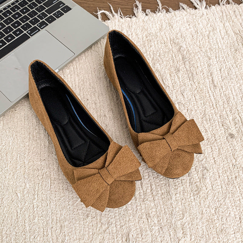 Women's Bow Detail Ballet Flats