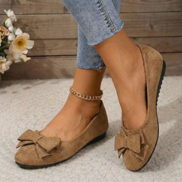 Women's Bow Detail Ballet Flats