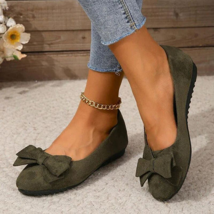 Women's Bow Detail Ballet Flats