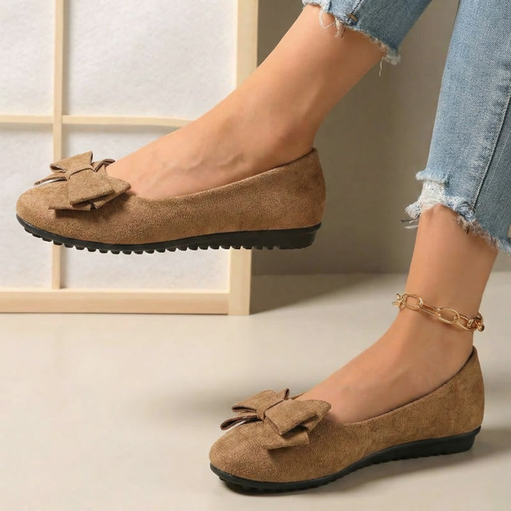 Women's Bow Detail Ballet Flats