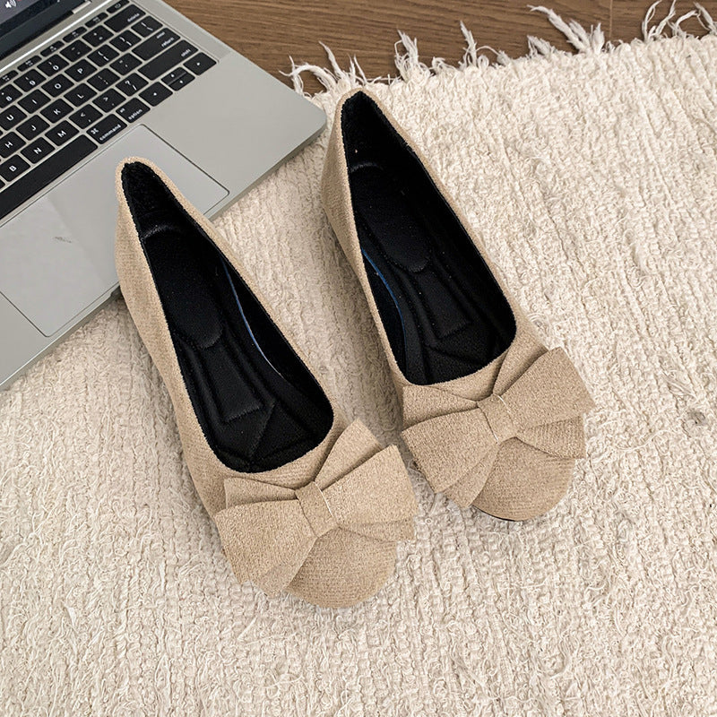 Women's Bow Detail Ballet Flats