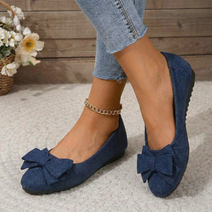 Women's Bow Detail Ballet Flats