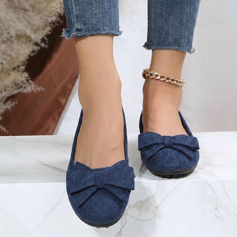 Women's Bow Detail Ballet Flats