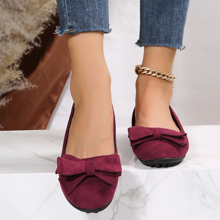 Women's Bow Detail Ballet Flats