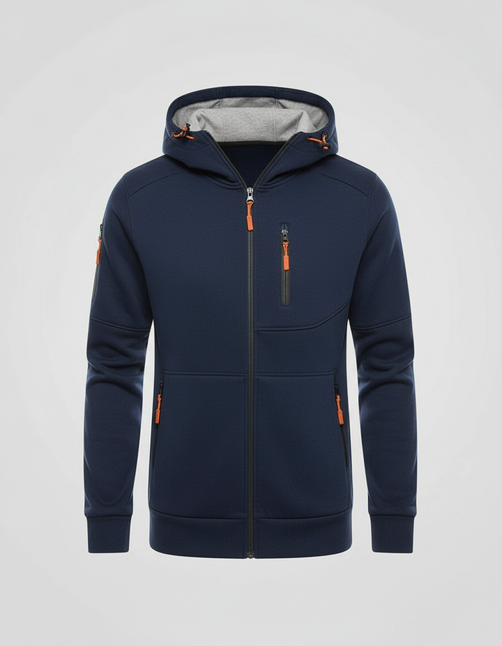 Men's Lightweight Zip-Up Hoodie