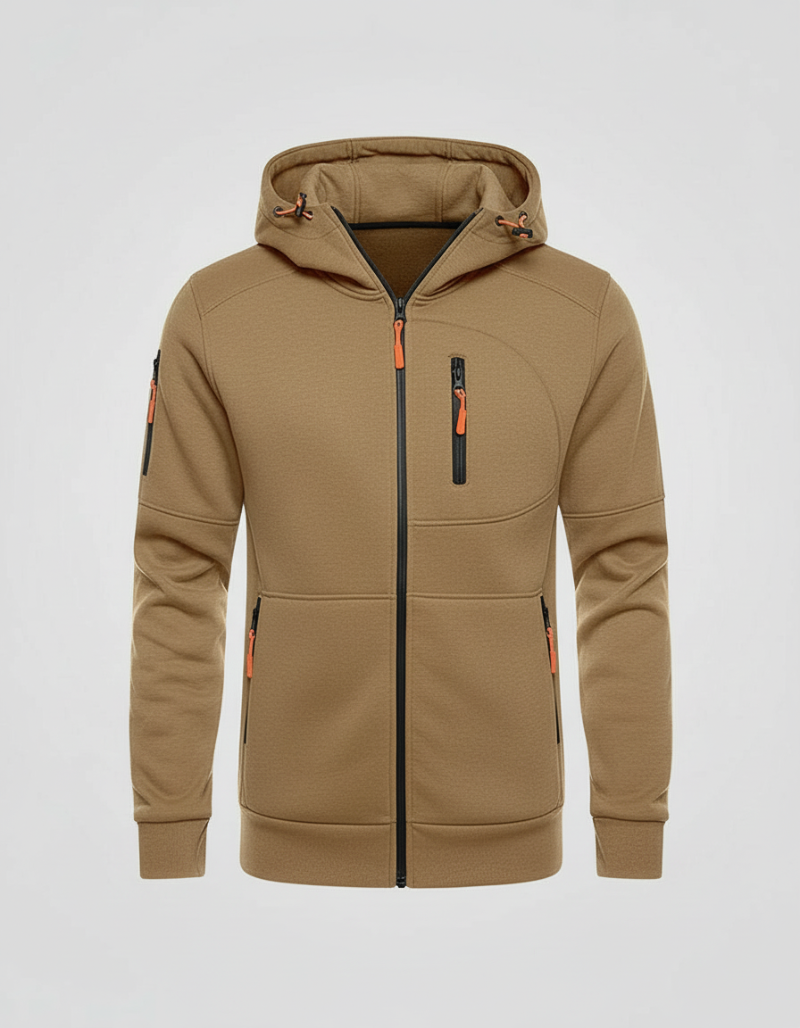Men's Lightweight Zip-Up Hoodie