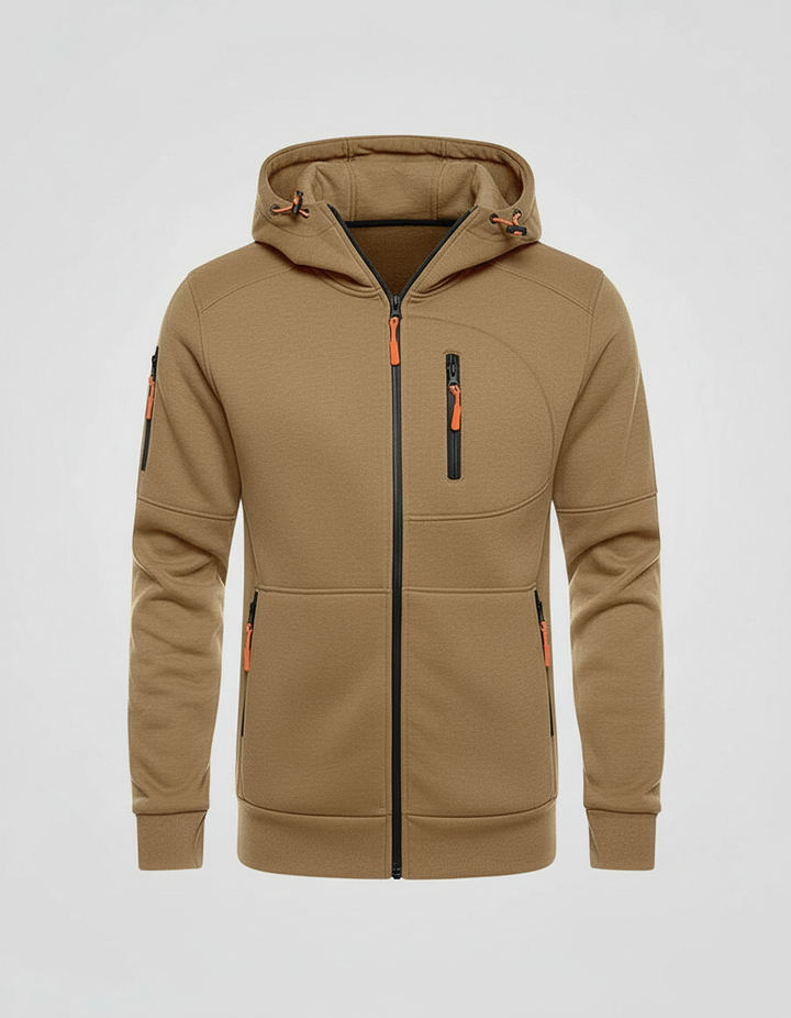 Men's Lightweight Zip-Up Hoodie