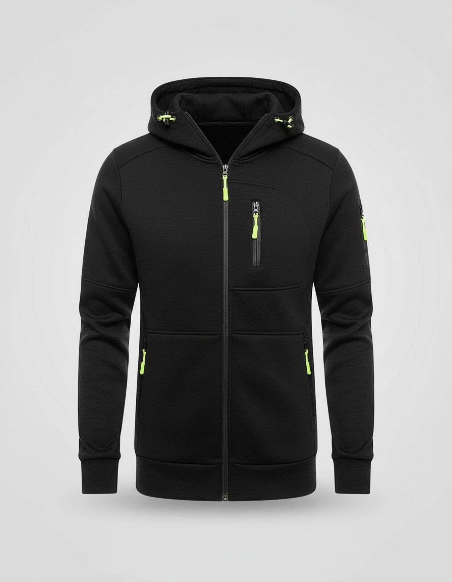 Men's Lightweight Zip-Up Hoodie