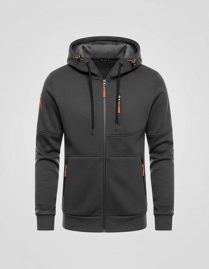 Men's Lightweight Zip-Up Hoodie