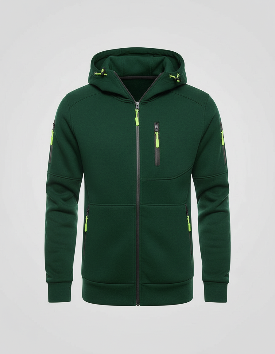 Men's Lightweight Zip-Up Hoodie