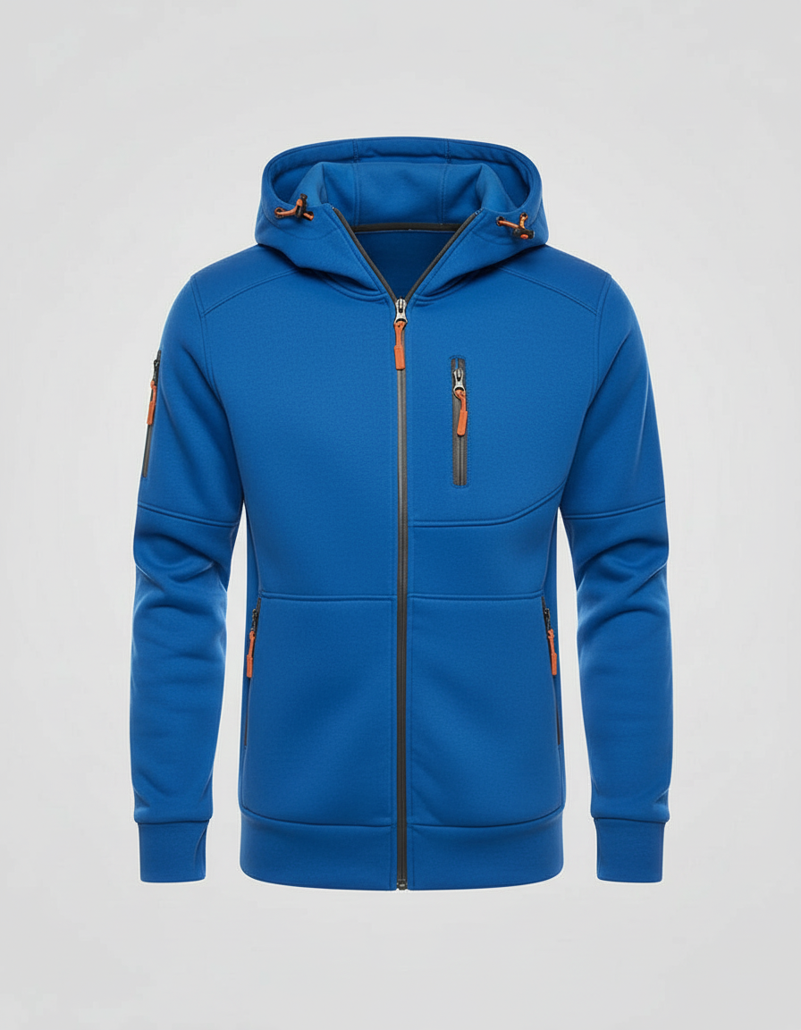 Men's Lightweight Zip-Up Hoodie