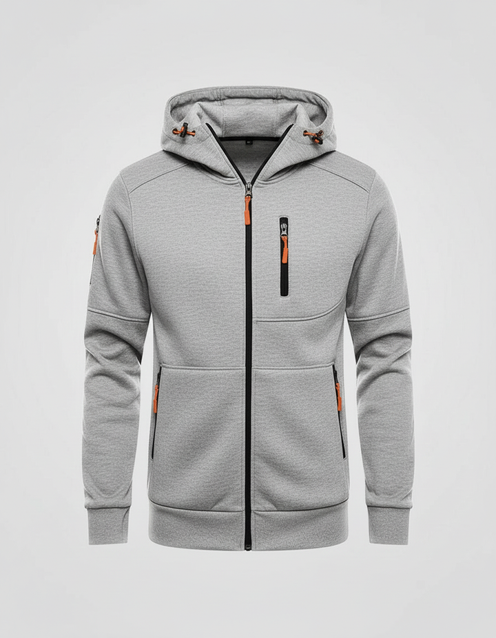 Men's Lightweight Zip-Up Hoodie