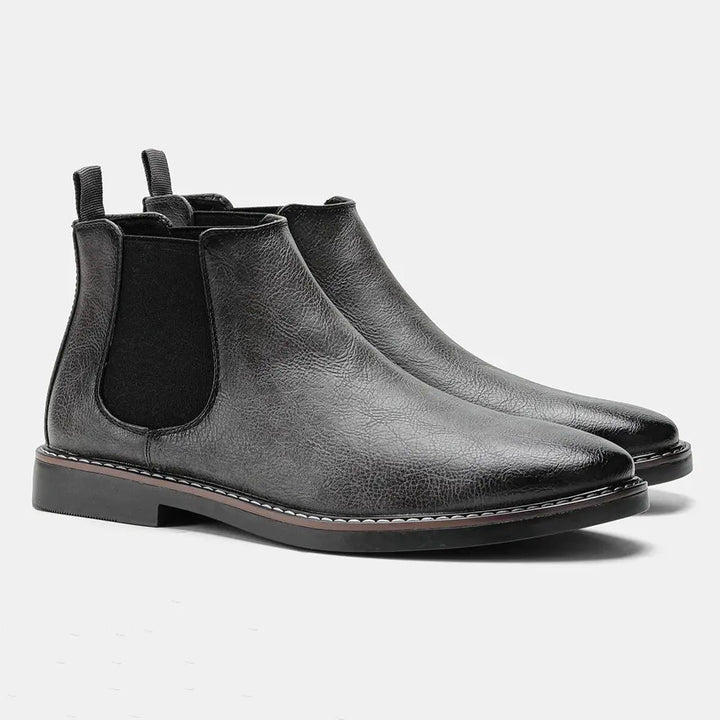 Men's Leather Chelsea Boots Classic Fit